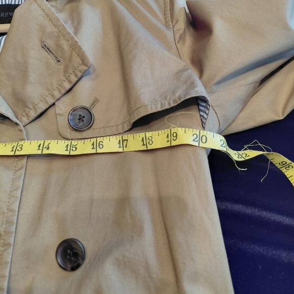 J CREW CLASSIC TRENCH COAT - Picture 11 of 11